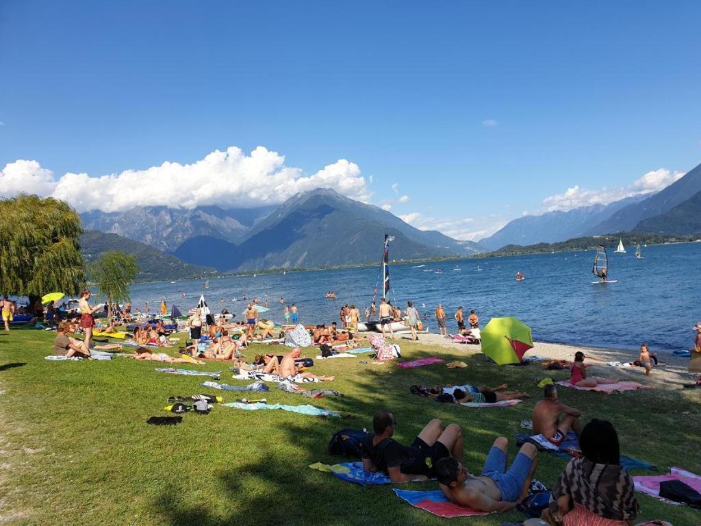 Camping Italia 90 Caravans โดมาโซ ภายนอก รูปภาพ