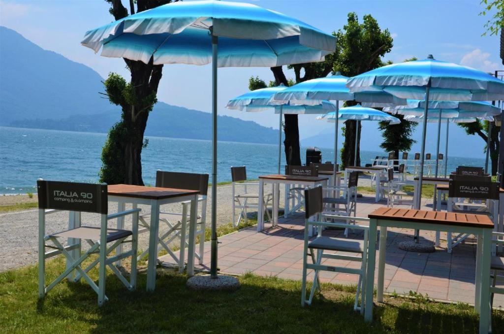 Camping Italia 90 Caravans โดมาโซ ภายนอก รูปภาพ